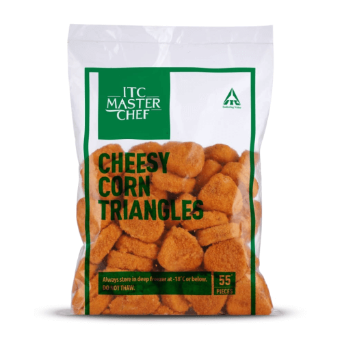 Cheesy Corn Triangles 1 kg
