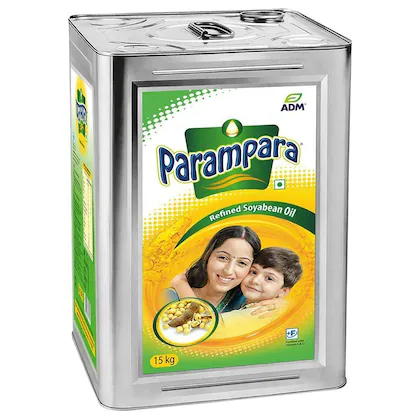 Parampara Refined Soya Oil 15 kg