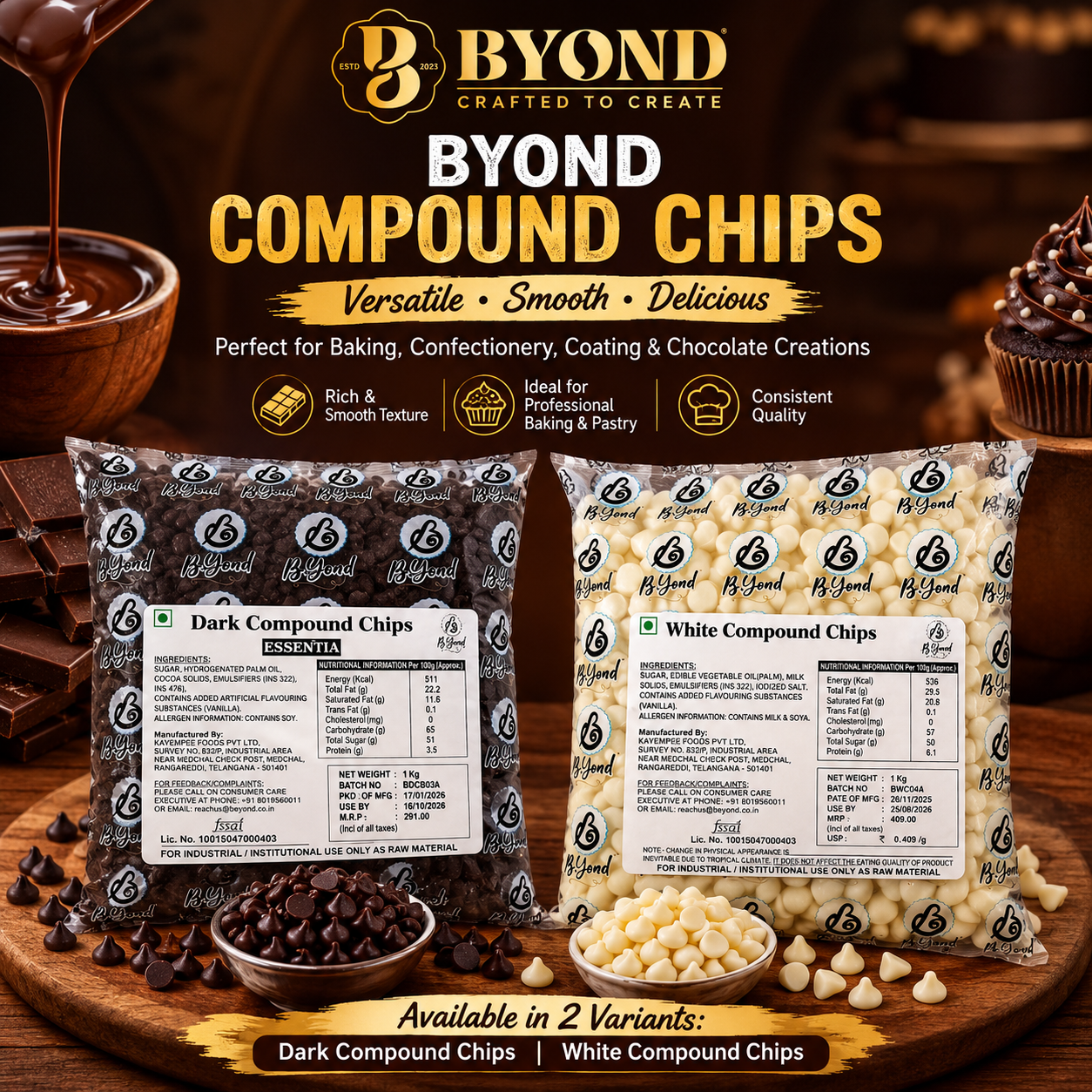 Byond Compound Chips Range