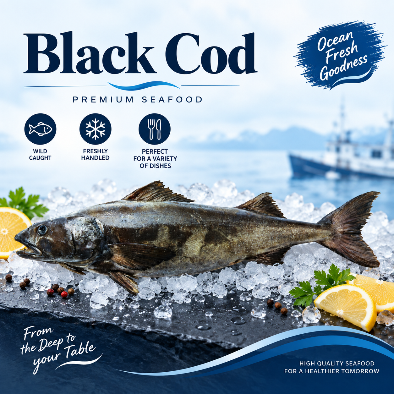 Black Cod Fish