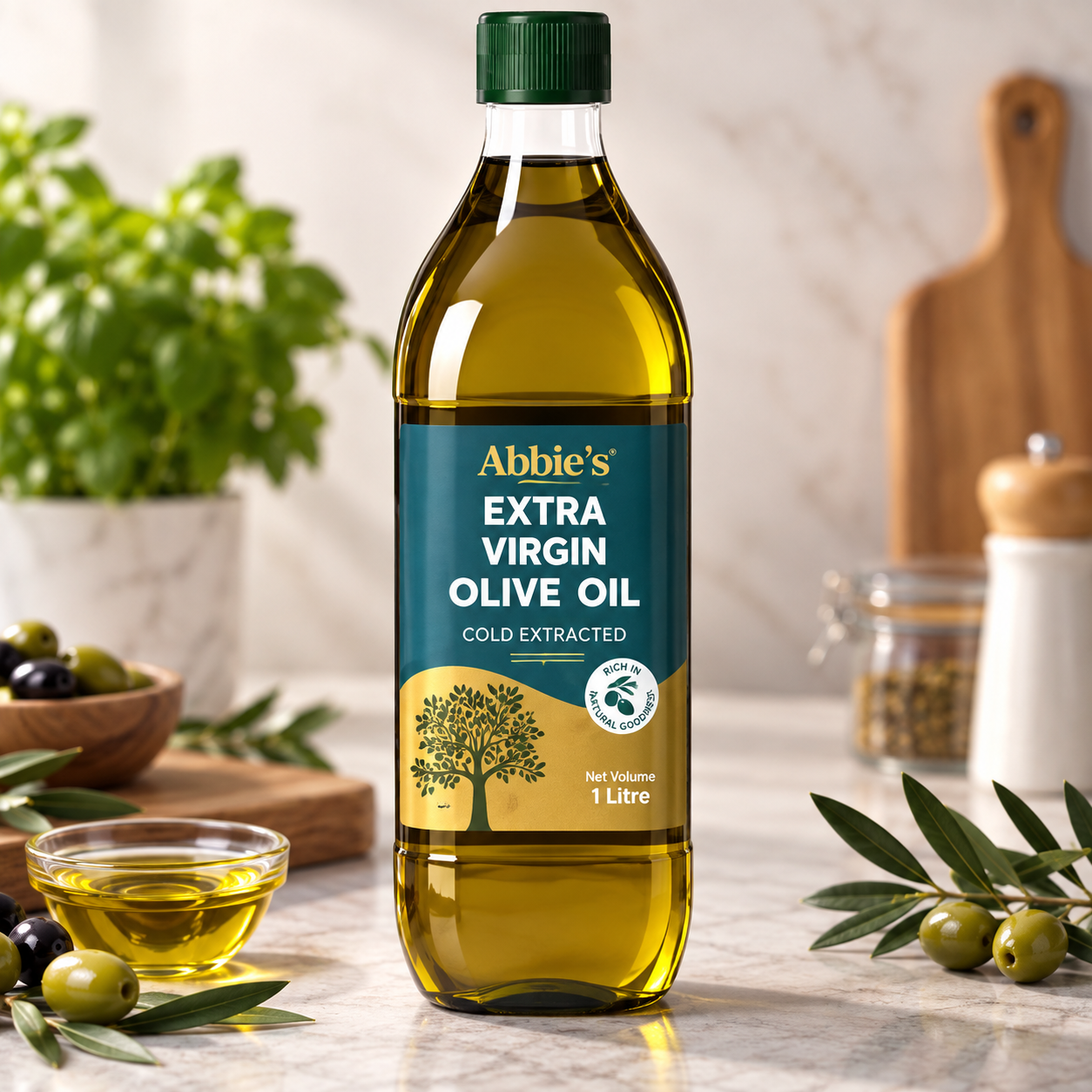Abbie's Extra Virgin Olive Oil - 1 Litre