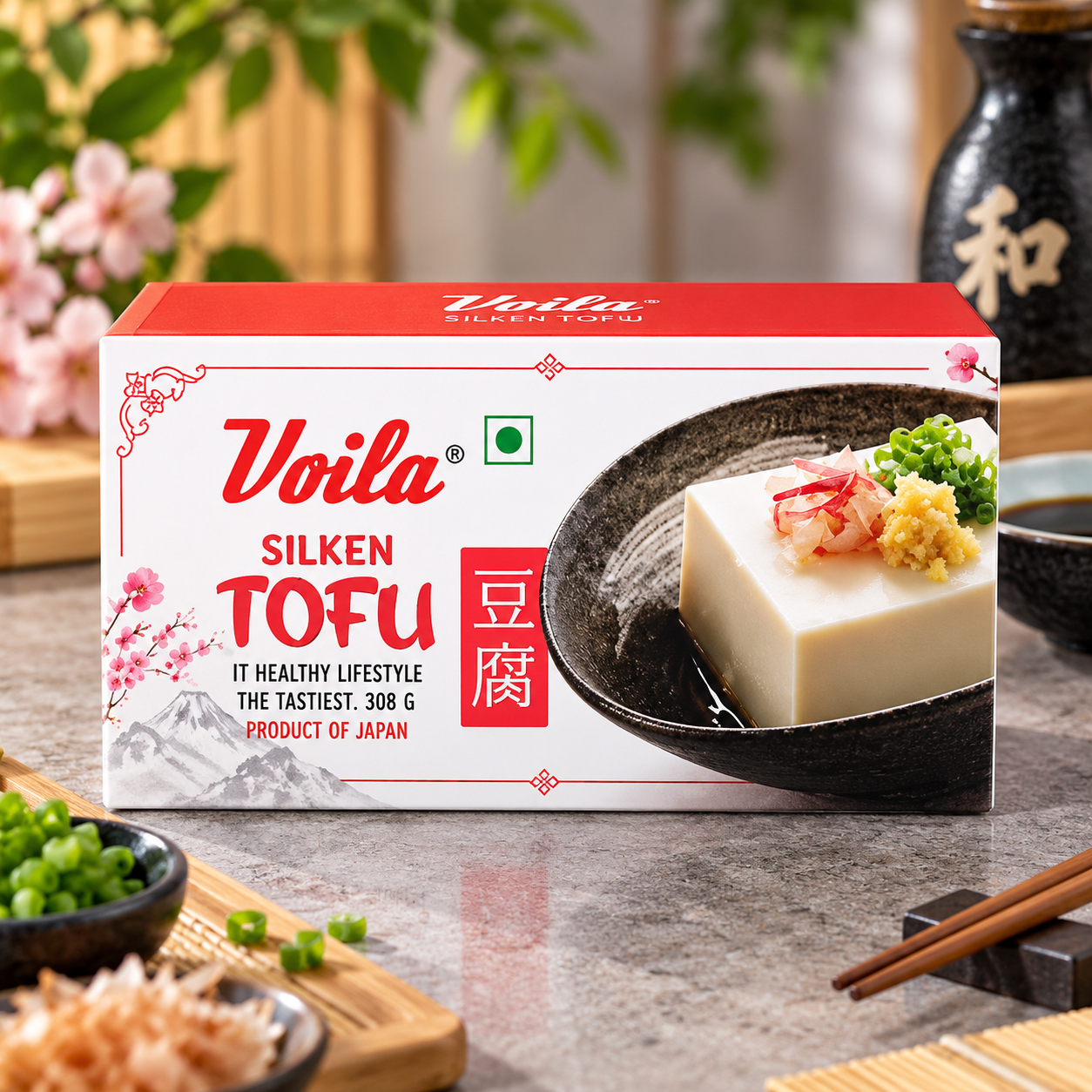 Voila Silken Tofu - 308 g