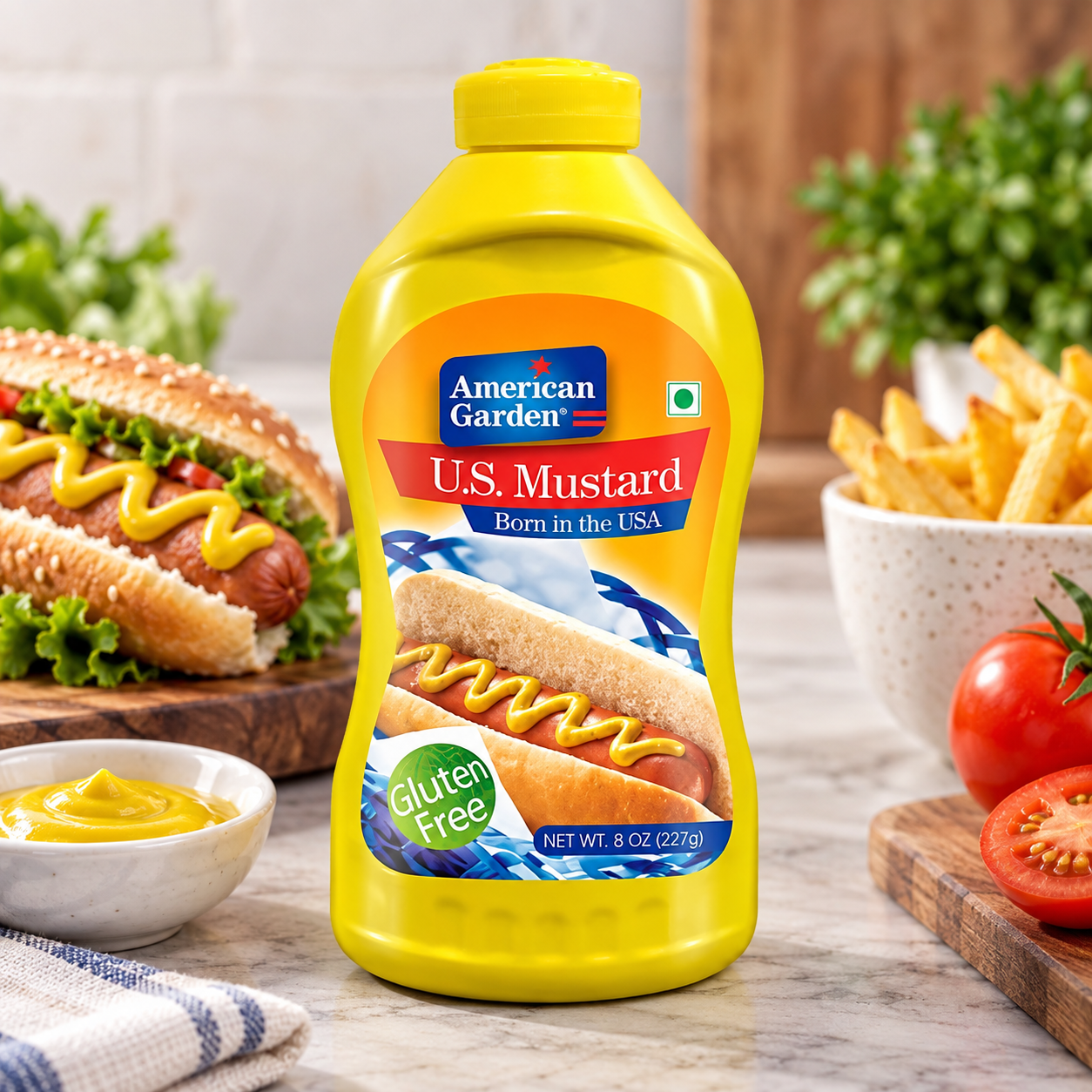 American Garden U.S. Mustard - 227 GM