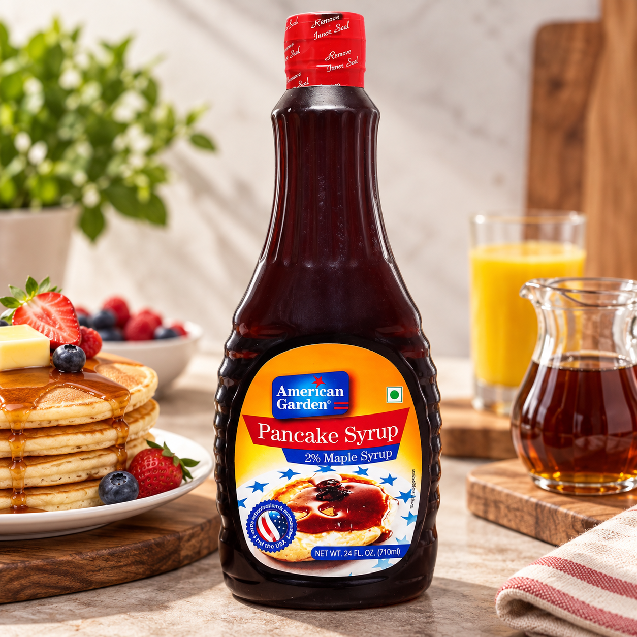 American Garden Pancake Syrup - 710 ML